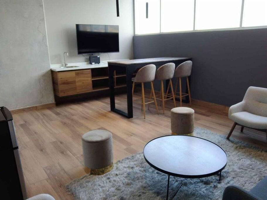 Estilo Y Comodidad En Monterrey Apartamento Exterior foto